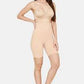 Women's High Compression Nylon Tummy Tucker with Thigh Slimming Support – Free Size Fit