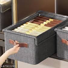 7 Grid P-2 Jeans Organiser For Wardrobe Portable Closet Organizer Storage Box Foldable Closet Drawer Organizer