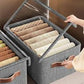 7 Grid P-2 Jeans Organiser For Wardrobe Portable Closet Organizer Storage Box Foldable Closet Drawer Organizer