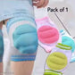 Baby Crawling Knee Pads – Soft Cotton, Anti-Slip Protection for Infants & Toddlers (Pack of 1, Pink)