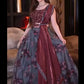 BRIDEMATE LOOK ORGANZA DESIGNER WEAR PRINTED LEHENGA CHOLI WITH BLOUSE AND BELT