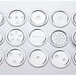 Stainless Steel Kitchen Press with 15 Different Types of Jalies, Murukku Maker/Bhujiya Maker/Noodles/Cookies/Namkeen/Chakali Maker/Sev Maker/Farsan Maker/Gathiya Maker