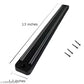 33cm Magnetic Knife Bar, Magnetic Knife Storage Strip, Magnet Kitchen Knife Holder, Knife Rack Strip Patti 13 Inch (Black)