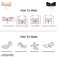 Mordern Trending Body Fit Silicone Wired Invisible Push-Up silicon bra for women padded bra for women Silicone Wired Stick-on Bra Women's Invisible Push-Up Sticky Bra Silicone Peel and Stick Bra Pads