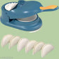 2 in 1 Ghujia & Momo Maker | Dumpling & Gujiya Mould | Manual Snack Maker for Momos, Gujiya & Dumplings | Easy Press Kitchen Tool / MULTICOLOR