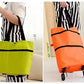 Ayuransh Expandable Shopping Trolley Bag with Wheels, Foldable, Random Patterns and Colors