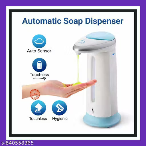 Smart Hand Automatic soap dispanser/ handwash soap dispanser / 2 in 1 soap dispanser / plastic soap dispanser
