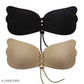 Mordern Trending Body Fit Silicone Wired Invisible Push-Up silicon bra for women padded bra for women Silicone Wired Stick-on Bra Women's Invisible Push-Up Sticky Bra Silicone Peel and Stick Bra Pads
