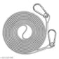 Rust-Proof Thick Laundry Drying (Silver, 5 Meter- Pack of 1)