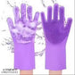 silicone Hand Gloves for dish washing kitchen Bathroom Car cleaning Great for Washing Dish, Car, Bathroom
